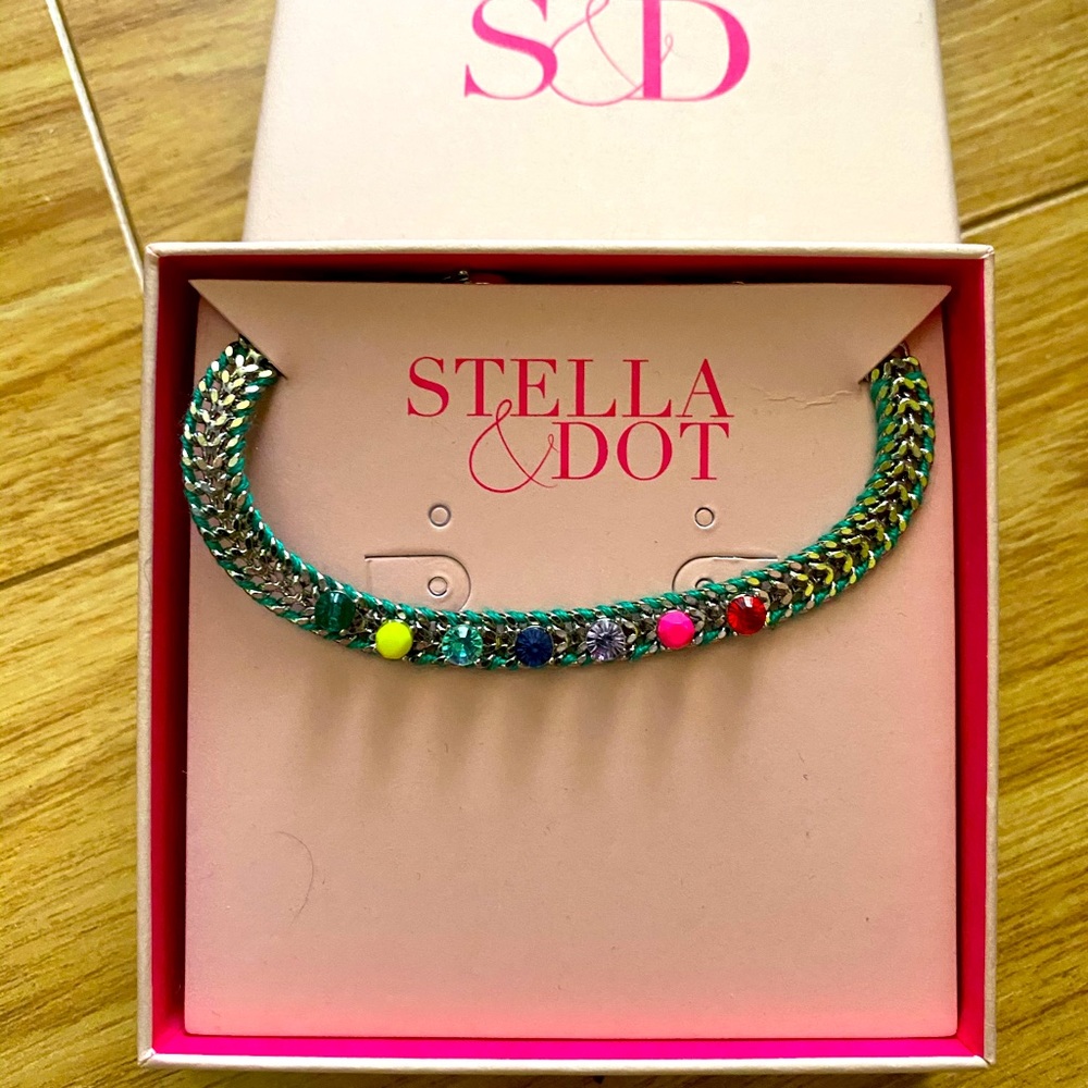 Stella & Dot Rainbow Friendship Bracelet